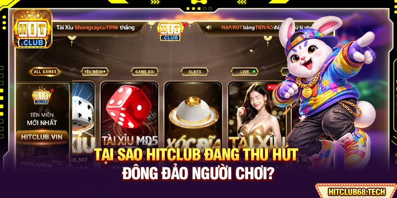 HitClub ⭐️【Hit Club】- Link Tải Game Bài Mobile Chính Thức 2026 9 Tại sao Hitclub đang thu hút đông đảo người chơi?